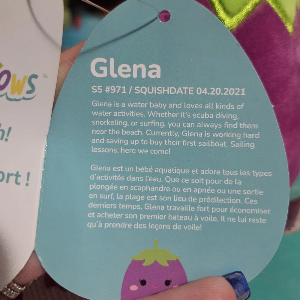 NWT Glena the Eggplant 🍆  5